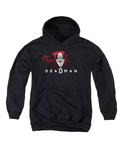 Толстовка Deadman Pull Over Hoodie / Толстовка с капюшоном для мальчиков DC Comics, черный - фото