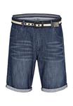 Джинсовые бермуды ЛЕНАС JAN VANDERSTORM, синий - фото