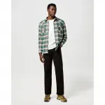 Рубашка с длинным рукавом Wrangler Western Regular Fit, зеленый - фото 7