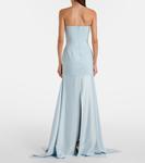 Алессандра платье без бретелей Solace London, Arctic  Blue - фото 3