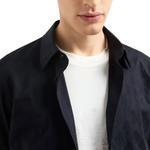 Хлопковая рубашка ARMANI EXCHANGE, темно-синий - фото 7