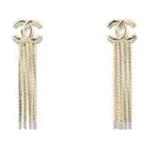 Серьги женские CHANEL - фото