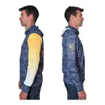 Футболка с длинным рукавом JLC Fish Camo, синий - фото 4