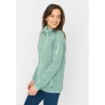 Толстовка женская Sea Ranch Eleana Full Zip на молнии, зеленый - фото 4