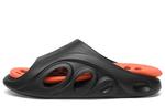 Шлепанцы мужские Cabbeen, черный/оранжевый - фото