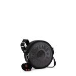 Сумка через плечо Kipling Fernanda Circle Kipling, Jet Black Glitz - фото 4