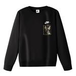 Унисекс худи Nike черное - фото