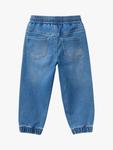 Детские джинсовые джоггеры Benetton, Blue - фото 2