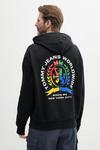 Хлопковая толстовка Tommy Jeans, черный - фото