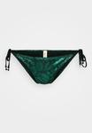 Низ бикини Agent Provocateur TRIXA BOTTOM, Black/Green/Green - фото 5