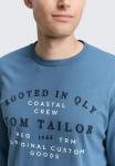 Топ TOM TAILOR PRINTED, Faded Uniform Blue/Blue - фото 4