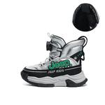 Детские ботинки Kids Green Jeep, черный/зеленый - фото