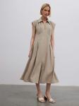 Длинное платье BGN, бежевый - фото 2