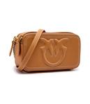 Кожаная сумочка Кэрри Pinko, коричневый - фото 4