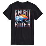 Футболка с рисунком Big & Tall Knight Rider License, черный - фото