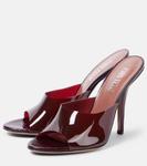 Мюли из ПВХ Jessica 105 Paris Texas, Rouge Noir - фото 4