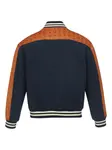 Куртка-бомбер с монограммой Ponte Varsity MCM, синий - фото 2