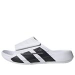 Шлепанцы adidas Lightblaze Slides 'White Black' - фото