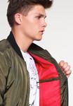 Куртка-бомбер Urban Classics 2-TONE BOMBER JACKET, цвет Darkolive/Black - фото 4