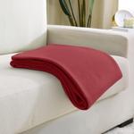 Флисовое одеяло wometo, 130x160 см, бордо - фото 3