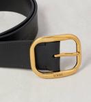 Кожаный ремень Loewe, цвет black/vintage brass - фото 3