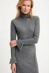 Кашемировое платье Answear.Lab, серый - фото 5