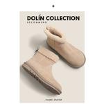 Зимние ботинки женские Dolin Collection, коричневый - фото 4