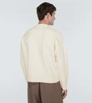 Шерстяной свитер ami de cœur Ami Paris, белый - фото 4