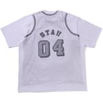 Футболка Cotton A BATHING APE, белый - фото 3