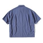 Рубашка унисекс NOTHOMME, темно-синий - фото 4