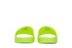 Кроссовки Balenciaga Pool Slides Fluo Yellow, желтый - фото 6