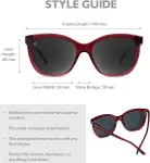 Очки Knockaround - Deja Views, Black Cherry / Smoke - фото 5