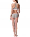 Женское бикини в рубчик QF8022 Calvin Klein, Grey Heather - фото 4