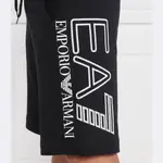 Шорты-Бермуды стандартного кроя Ea7, черный - фото 4