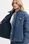 Джинсовая куртка K+Lusha, синий - фото 7