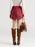 Юбка ABOUT YOU Thore, бордовый - фото 5