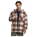 Куртка Urban Classics Big Check, коричневый - фото