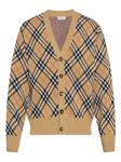 Кардиган Burberry Vintage Check, нейтральный - фото