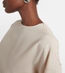 Шерстяная футболка zenni Fforme, бежевый - фото 4