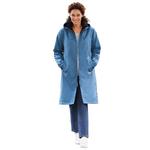 Дождевик mid-length Plus size Woman Within, Storm Blue - фото