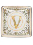 Поднос с логотипом Versace, белый - фото