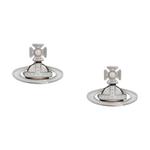 Vivienne Westwood Серебряные серьги из латуни Women's Silver - фото 4