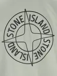 Футболка с принтом логотипа Stone Island, серый - фото 3