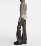 Кожаная байкерская куртка Rick Owens, Washed Indigo - фото 3