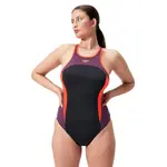 Купальник Speedo High Neck Splice Cross Back, черный - фото