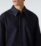Джинсовая рубашка Bottega Veneta, Indigo - фото 5