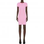 Givenchy Женское розовое платье с короткими рукавами - фото 4