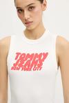 Платье Tommy Jeans, белый - фото 4