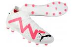 Puma Future Match Футбольная обувь Мужчины, White/Pink - фото 3