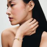 Шарм Knotted Hearts Clip Pandora, покрытие - золото - фото 2